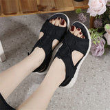 Holiday Walking Cozy Open Toe Soft Sole Female Loafers