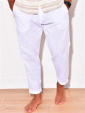 Men's Lightweight Breathable Cotton Linen Casual Pants