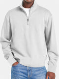 Men's Fashion Long Sleeved Zipper Casual Shirt