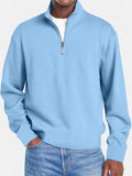 Men's Fashion Long Sleeved Zipper Casual Shirt