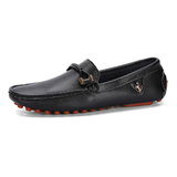 Male Leisure Comfort Walking Horse Logo Flats