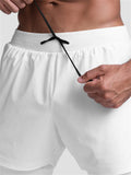 Men's Stretchy Breathable Jogging Shorts with Inter Pocket