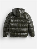 Warm Zipper Hooded Cotton-padded Coats for Men