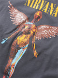 Nirvana Angel Print T-shirts for Women