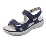 Sport Style Lightweight Wedge Heel Velcro Sandals for Women