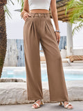 Women's Temperament Fashion Solid Color Dress Pants