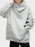 Men's Relaxed Fit Hip Hop Hoodie with Face Mask