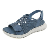 Cozy Open Toe Cross Strap Beach Sandals for Women