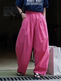 Women's High-Waisted Lightweight Japanese Style Pants