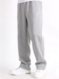 Men's Homewear Casual Stretchy Straight-Leg Pants