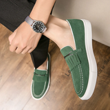 Male Fashionable Tassel Round Toe Flats for Party