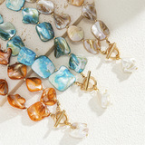 Boho Style Seashell & Artificial Pearl Stone Necklaces