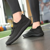 Male Ultrasoft Knitted Fabric Lace-up Sneakers