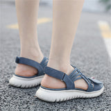 Cozy Open Toe Cross Strap Beach Sandals for Women