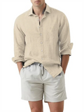 Comfort Turn Down Collar Beach Shirts for Men