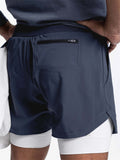 Men's Stretchy Breathable Jogging Shorts with Inter Pocket