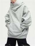 Men's Relaxed Fit Hip Hop Hoodie with Face Mask