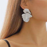 Petal Shaped Fashion Statement Earrings for Women