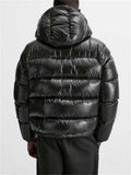 Warm Zipper Hooded Cotton-padded Coats for Men