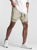 Men's Stretchy Breathable Jogging Shorts with Inter Pocket