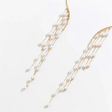 Ladies Stylish Tassel Sequin & Artificial Pearl Necklaces