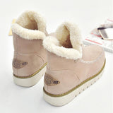 Women's Warm Fur Lining Winter Ankle Snow Boots