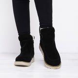 Women's Warm Fur Lining Winter Ankle Snow Boots