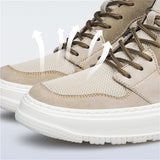 Men's Hollow Out Breathable Non-Slip Thick Sole Sneakers