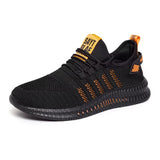 Male Lightweight Contrast Color Walking Jogging Sneakers