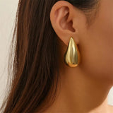 Drop Shape Luxury Big Earrings for Lady