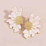 Elegant Multilayer Petal Earrings for Lady