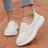 Women's Candy Color Slip-On Breathable Walking Loafers