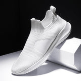 Men's Casual Stretchy Knitted Rubber Sole Sock Sneakers