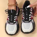 Women's Relaxed All-match Contrast Color Mesh Shoes