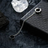 Fashion Metal Chain Silver Ear Clip for Women