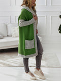 "Be Nice & Be Cool" Contrast Color Cashmere Swearters for Women