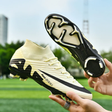 Men's Outdoor Grass Training Non-Slip Football Boots with Nail