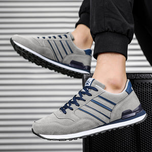 Travel Walking Skidproof Lace Up Sneakers for Men