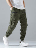 Men's Hip Hop Jogging Pants With Flap Pockets