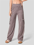 Women's Fashionable Super Stretchy Relaxed Cargo Pants