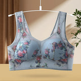 Breathable Ice Silk Lace Cooling Comfort Bra for Women