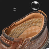 Winter Windproof Thick Sole Faux Leather Boots for Men