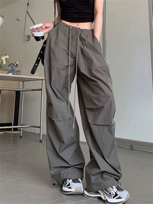 Women's Leisure Sports Quick-Dry Baggy Ankle-Tied Pants