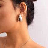 Elegant Water Drop Shaped Earrings for Lady