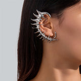 Ethnic Style Fish Bone Clip Earring for Women