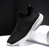 Men's Casual Stretchy Knitted Rubber Sole Sock Sneakers