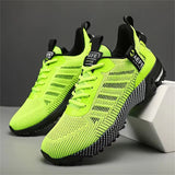 Men's Breathable Mesh Skidproof Rubber Sole Cozy Sneakers