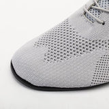 Male Elastic Shoelaces Soft Sole Knitted Sock Sneakers