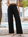 Women's Temperament Fashion Solid Color Dress Pants