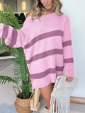 Oversized Drop Shoulder Slouchy Sweater for Women